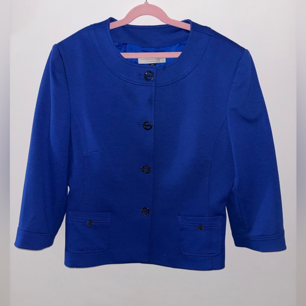 Tahari Royal Blue Women's Jacket
